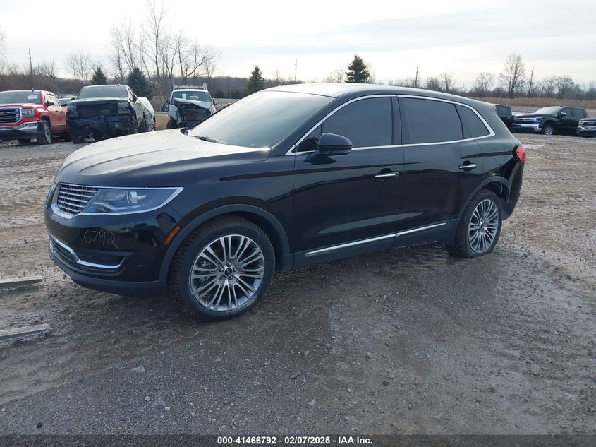 Vin: 2lmpj6lr1jbl49595, lot: 41957394, lincoln mkx reserve 20182