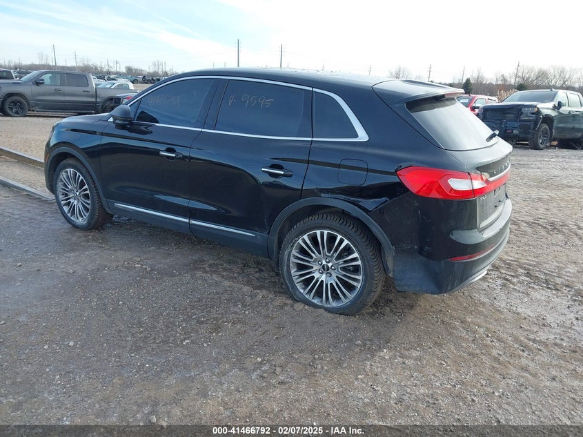 Vin: 2lmpj6lr1jbl49595, lot: 41957394, lincoln mkx reserve 20183