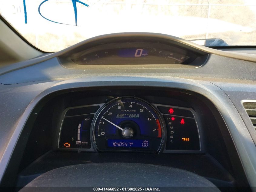 2008 Honda Civic Sedan Hybrid VIN: JHFMA36238S026804 Lot: 41466892