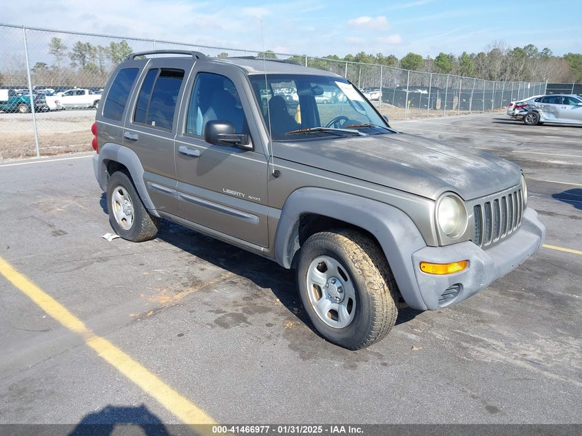 2003 Jeep Liberty Sport gold other gasoline 1J4GL48K33W730080 photo #1