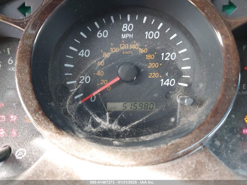 2002 Toyota Highlander Limited V6 VIN: JTEGF21A520046602 Lot: 41467273