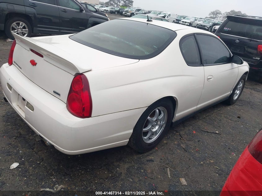 2007 CHEVROLET MONTE CARLO VIN: 2G1WJ15K579207046