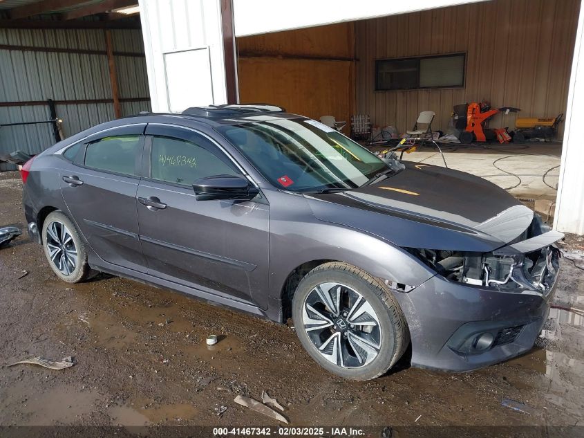 2018 Honda Civic Ex-L VIN: JHMFC1F85JX014701 Lot: 41467342