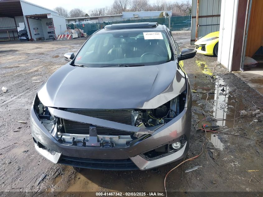 2018 Honda Civic Ex-L VIN: JHMFC1F85JX014701 Lot: 41467342