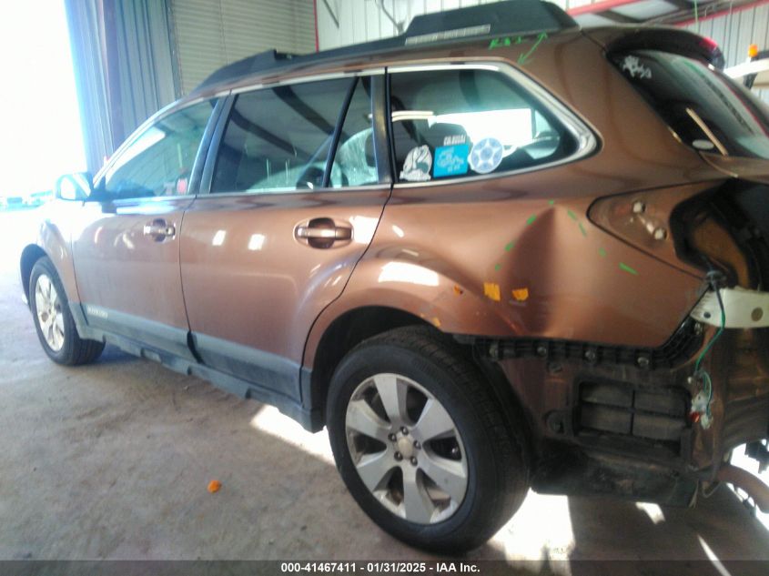 2011 Subaru Outback 2.5I Limited VIN: 004S4BRCKC4B34098 Lot: 41467411