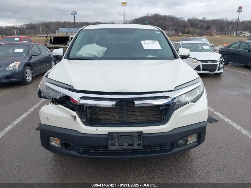 2017 HONDA RIDGELINE RTL-T - 5FPYK3F64HB018970