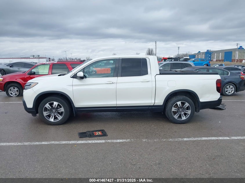 2017 HONDA RIDGELINE RTL-T - 5FPYK3F64HB018970