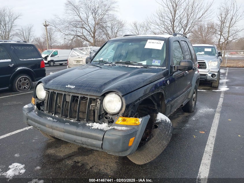 2007 JEEP LIBERTY VIN: 1J4GL48K07W573257