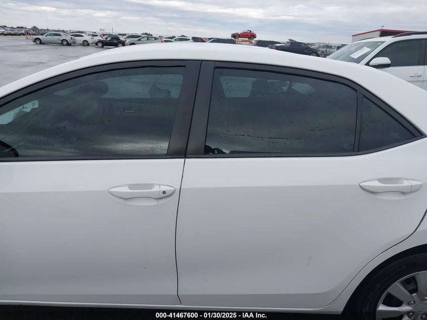 2016 TOYOTA COROLLA VIN: 5YFBURHE0GP514321