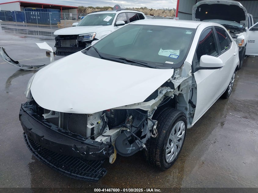 2016 TOYOTA COROLLA VIN: 5YFBURHE0GP514321