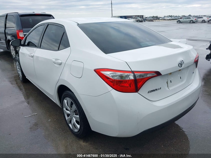 2016 TOYOTA COROLLA VIN: 5YFBURHE0GP514321