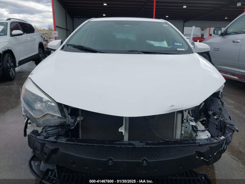 2016 TOYOTA COROLLA VIN: 5YFBURHE0GP514321