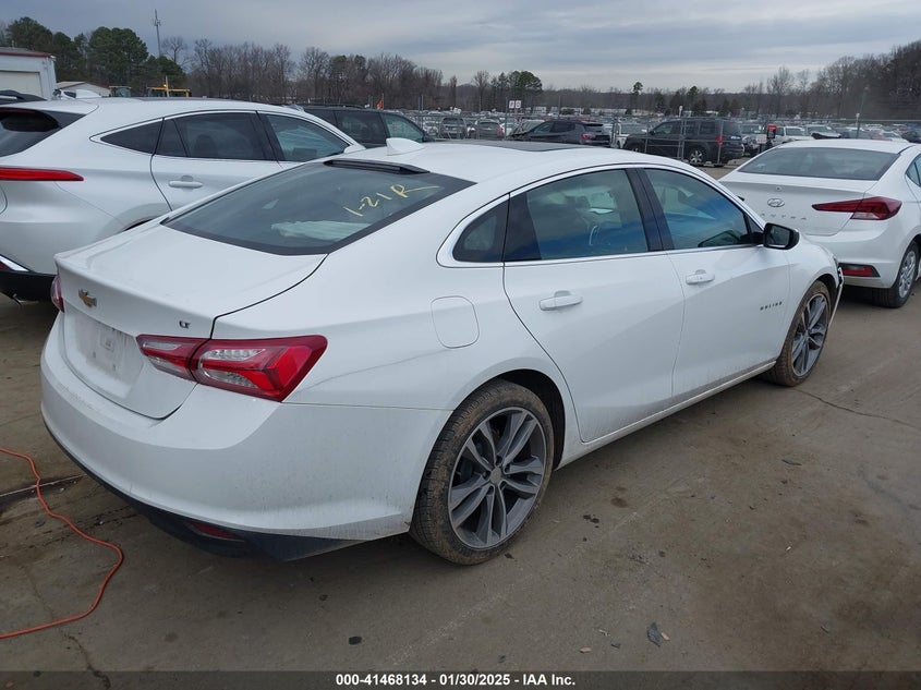 2022 CHEVROLET MALIBU VIN: 1G1ZD5STXNF143096