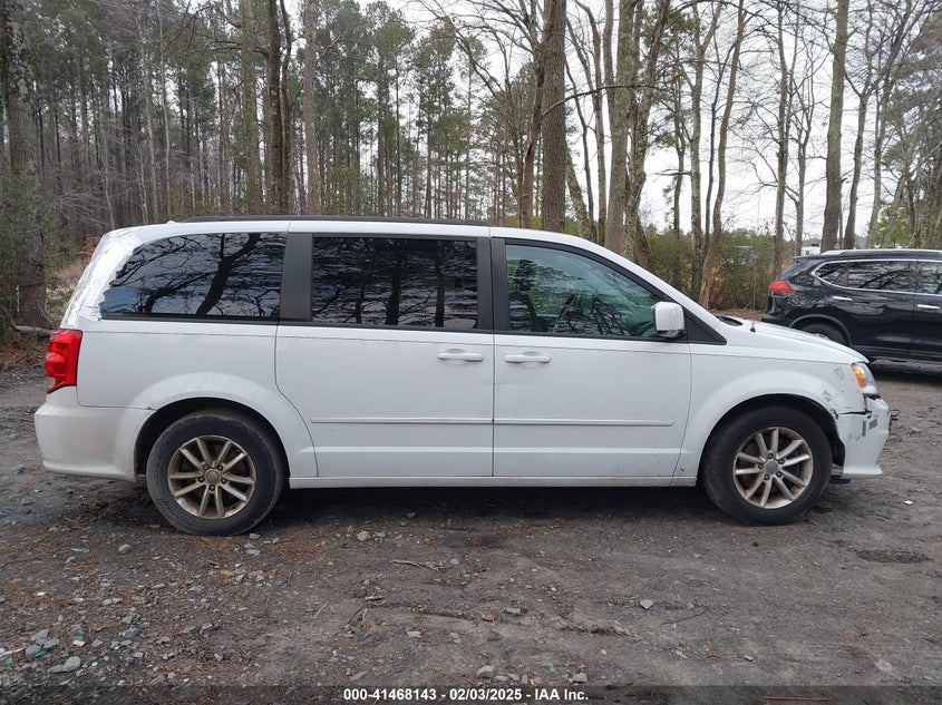 2016 Dodge Grand Caravan Sxt VIN: 2C4RDGCG8GR123624 Lot: 41468143