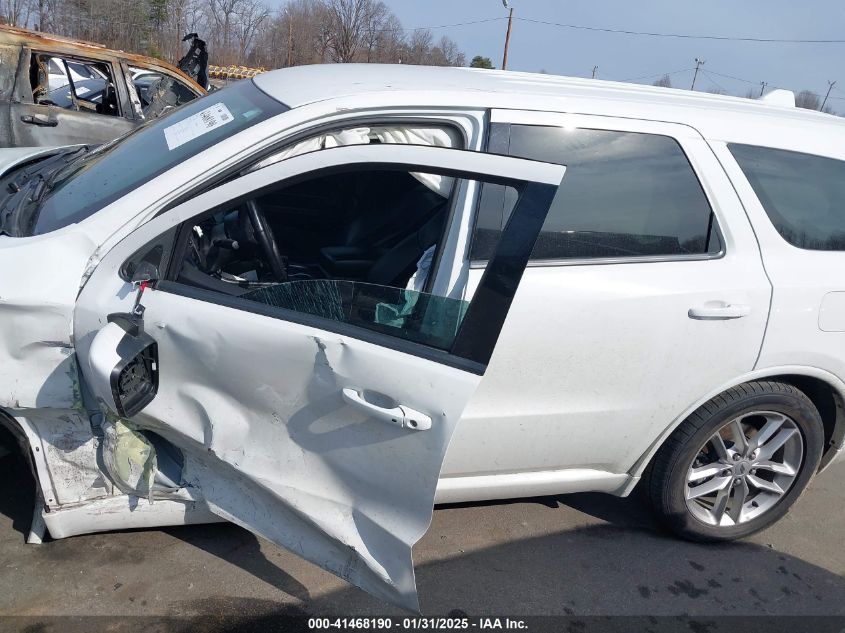 2022 Dodge Durango Gt Plus Awd VIN: 1C4RDJDG1NC182712 Lot: 41468190