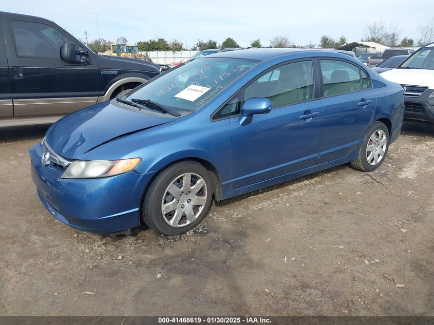 2007 HONDA CIVIC VIN: 1HGFA16567L107175