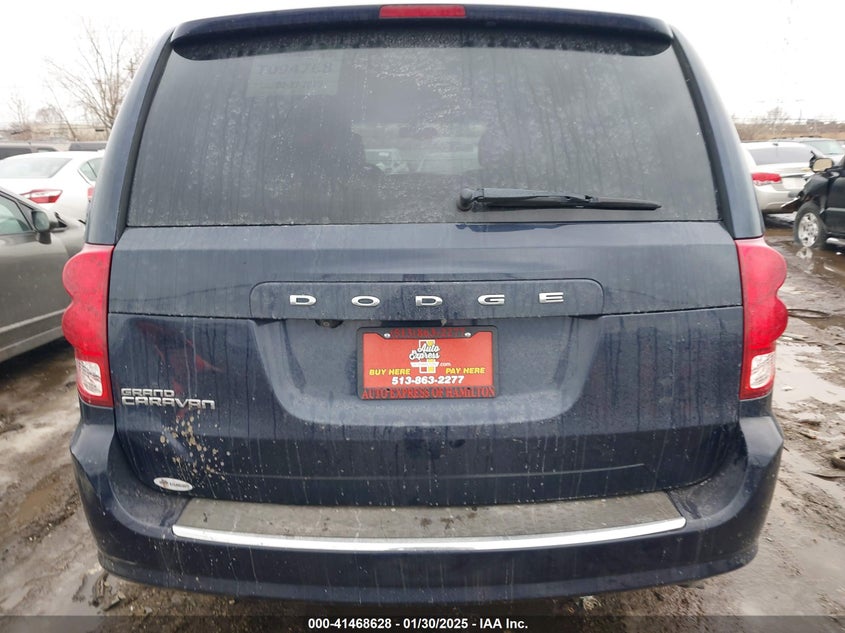 2013 DODGE GRAND CARAVAN SXT - 2C4RDGCGXDR731088