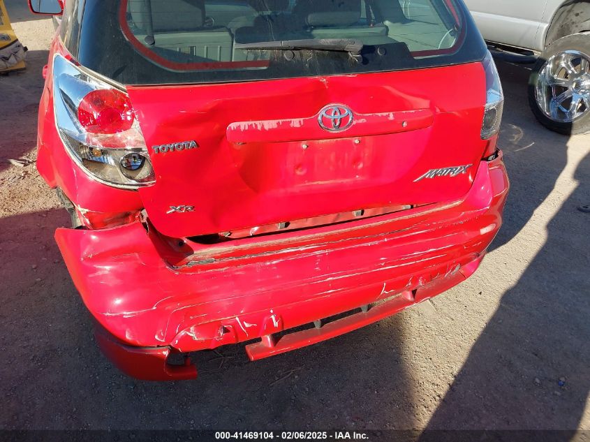 2006 Toyota Matrix Xr VIN: 2T1KR32E36B589195 Lot: 41469104