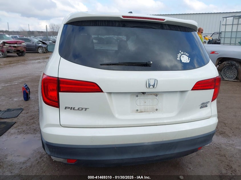 2016 HONDA PILOT EX-L - 5FNYF6H54GB057429
