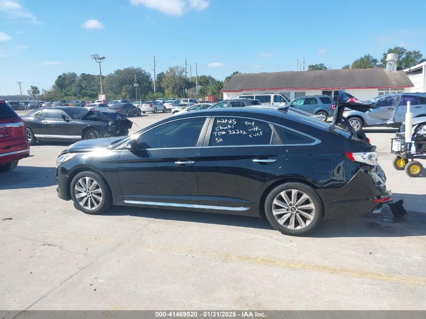 2017 Hyundai Sonata Sport VIN: 5NPE34AF3HH555675 Lot: 41469520