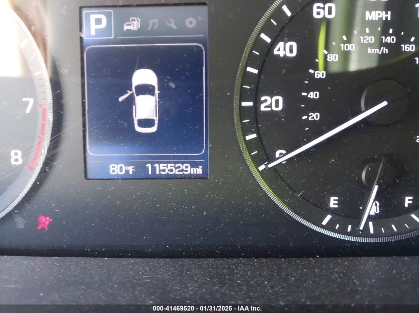 2017 Hyundai Sonata Sport VIN: 5NPE34AF3HH555675 Lot: 41469520