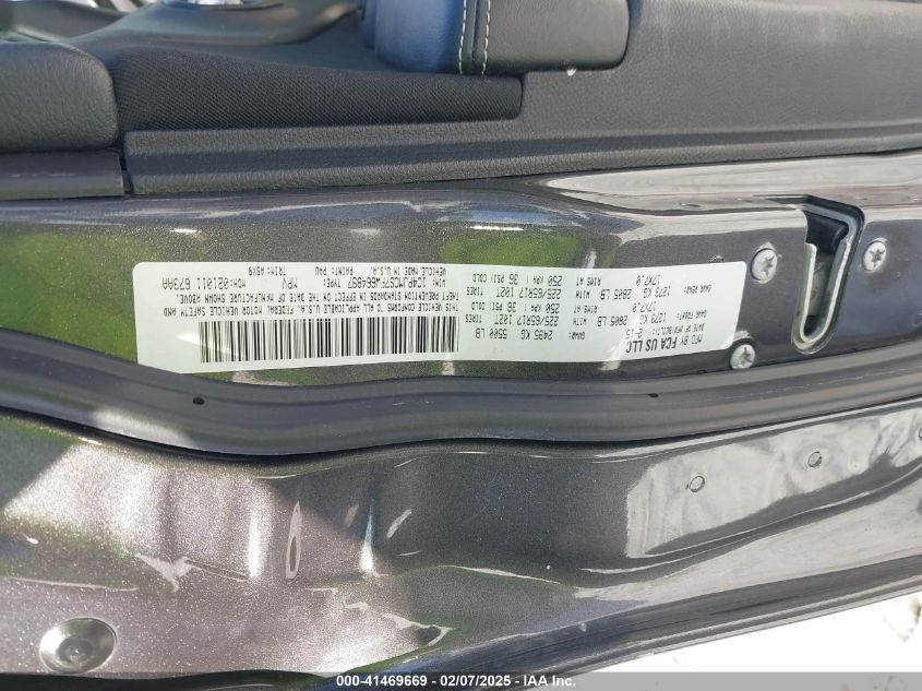 2015 Jeep Cherokee Latitude VIN: 1C4PJMCS7FW664897 Lot: 41469669