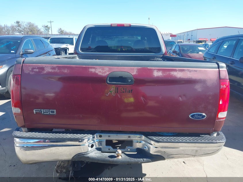 1998 Ford F-150 Lariat/Standard/Xl/Xlt VIN: 1FTZX1768WKB39177 Lot: 41470009