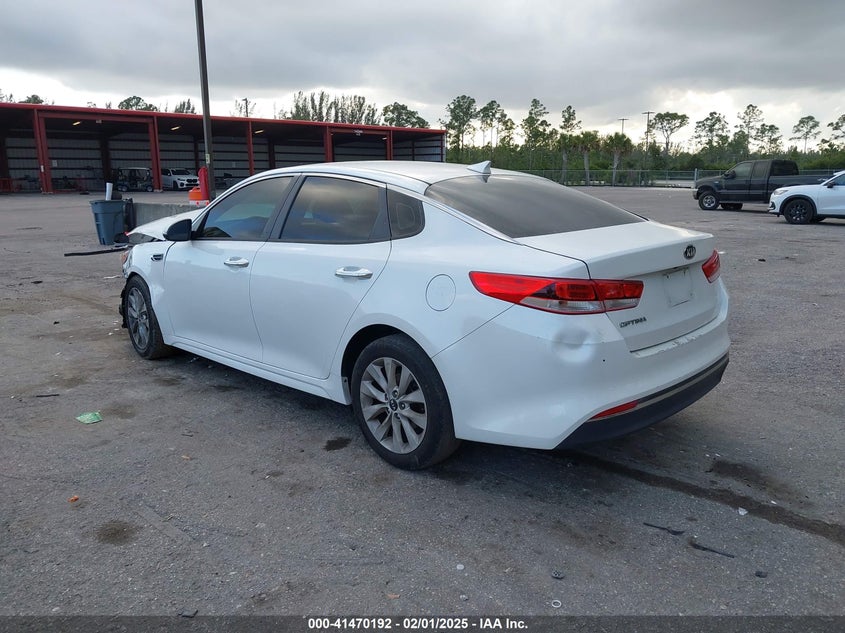 2016 KIA OPTIMA VIN: 5XXGT4L38GG008245