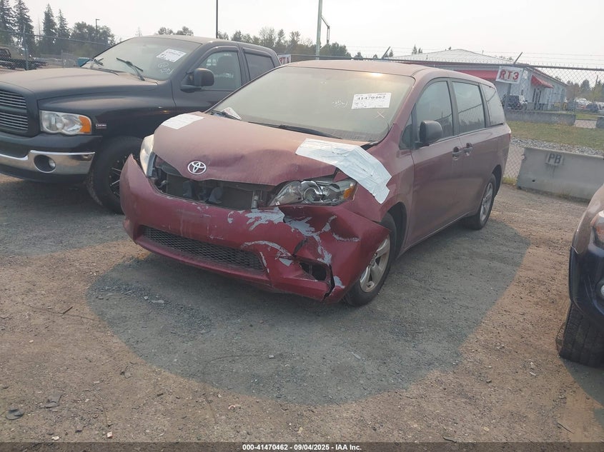 Vin: 5tdzk3dcxgs749290, lot: 41961064, toyota sienna l 7 passenger 20162