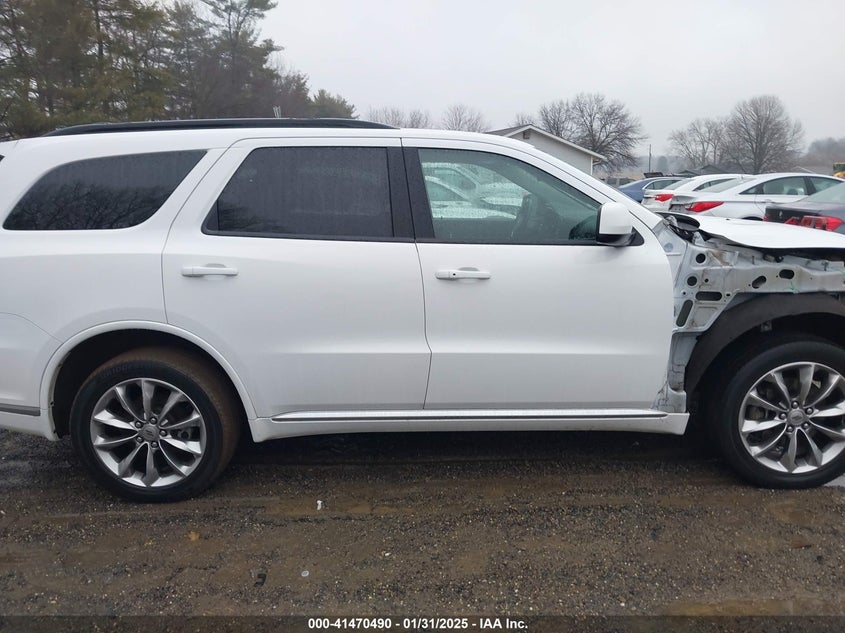 2021 DODGE DURANGO SXT PLUS AWD - 1C4RDJAG8MC765443