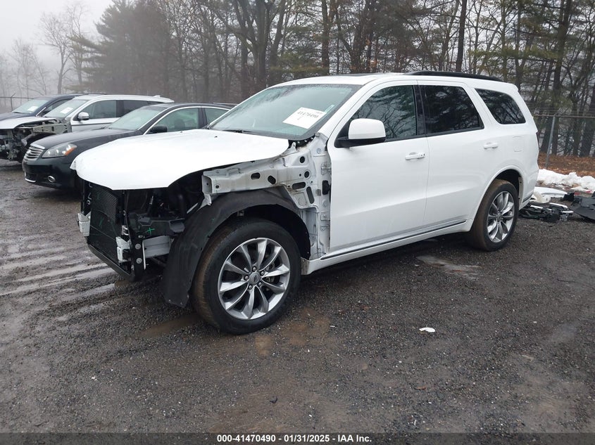 2021 DODGE DURANGO SXT PLUS AWD - 1C4RDJAG8MC765443