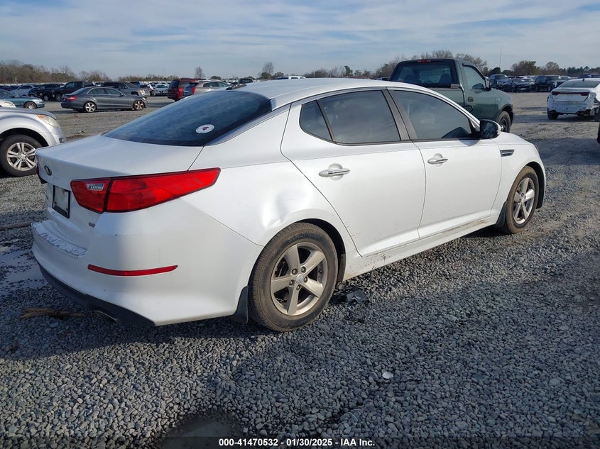2014 KIA OPTIMA VIN: KNAGM4A70E5459218