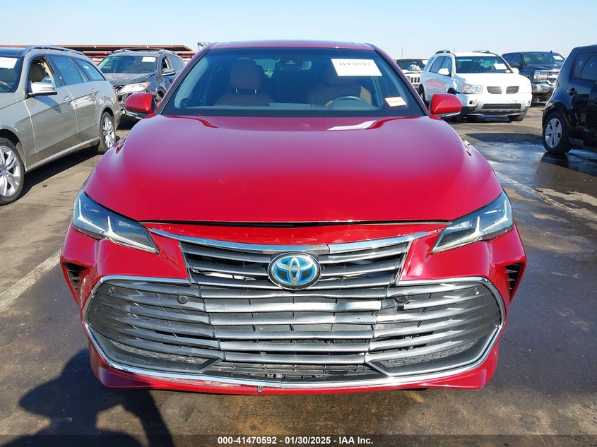 2019 TOYOTA AVALON HYBRID VIN: 4T1B21FB8KU010221