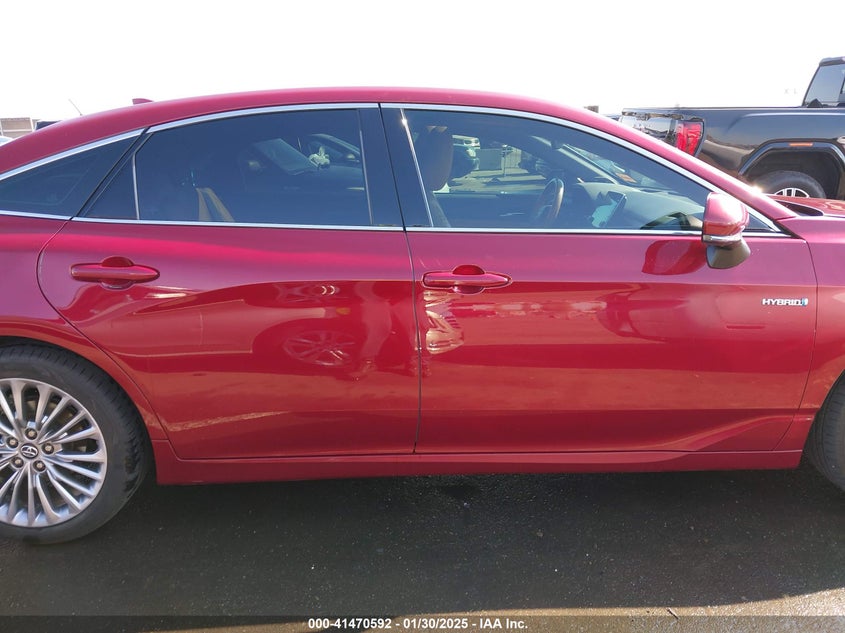 2019 TOYOTA AVALON HYBRID VIN: 4T1B21FB8KU010221