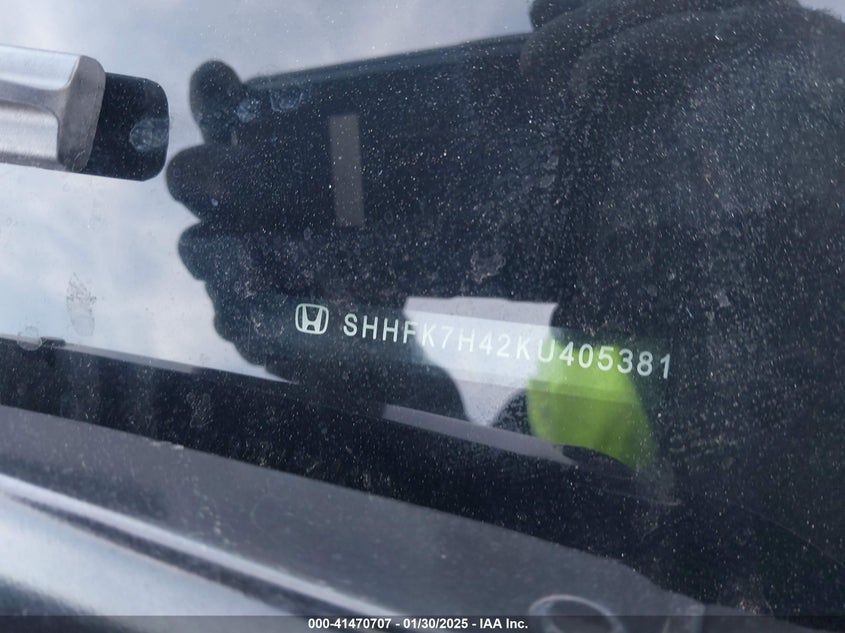 2019 HONDA CIVIC SPORT - SHHFK7H42KU405381