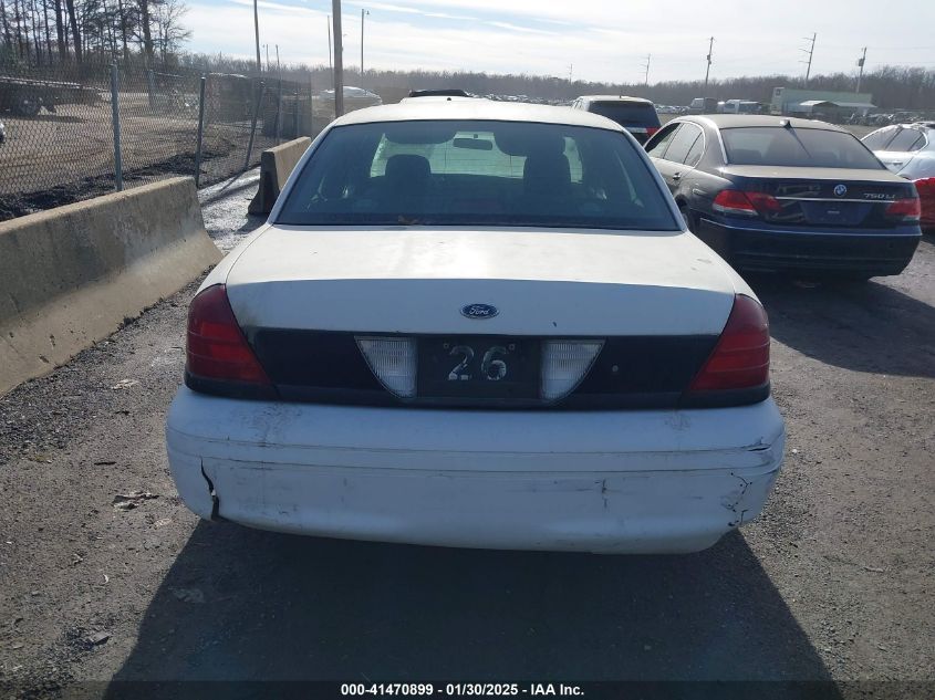 2006 Ford Crown Victoria Police/Police Interceptor VIN: 2FAFP71W76X103885 Lot: 41470899