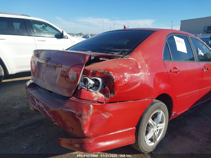 2006 Toyota Corolla S VIN: 1NXBR32E76Z633648 Lot: 41470968