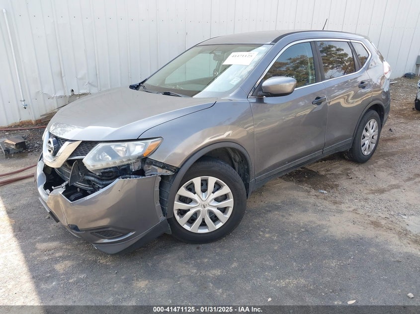 2016 NISSAN ROGUE S - 5N1AT2MT7GC922832