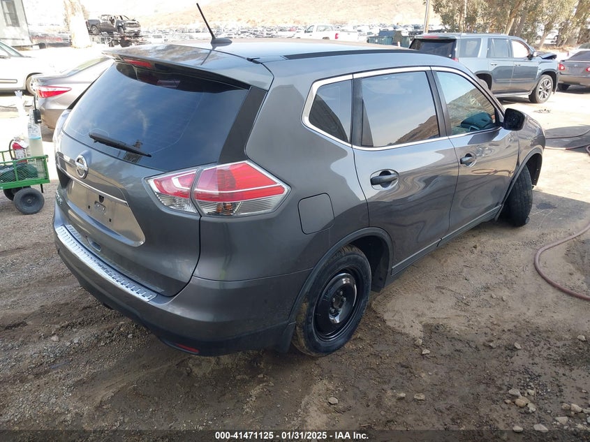 2016 NISSAN ROGUE S - 5N1AT2MT7GC922832