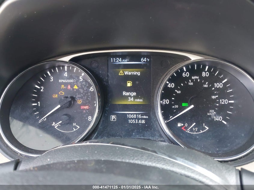 2016 NISSAN ROGUE S - 5N1AT2MT7GC922832