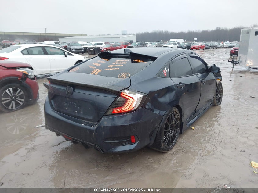 2018 HONDA CIVIC VIN: 19XFC1E3XJE003880