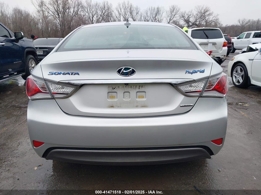 2013 HYUNDAI SONATA HYBRID LIMITED - KMHEC4A4XDA071496