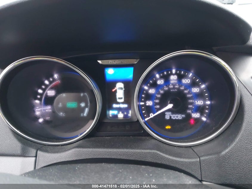 2013 HYUNDAI SONATA HYBRID LIMITED - KMHEC4A4XDA071496