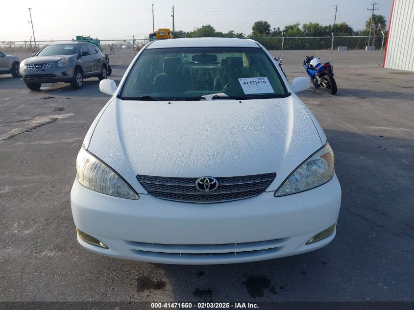 2004 Toyota Camry Xle VIN: 4T1BE32K84U306030 Lot: 41471650