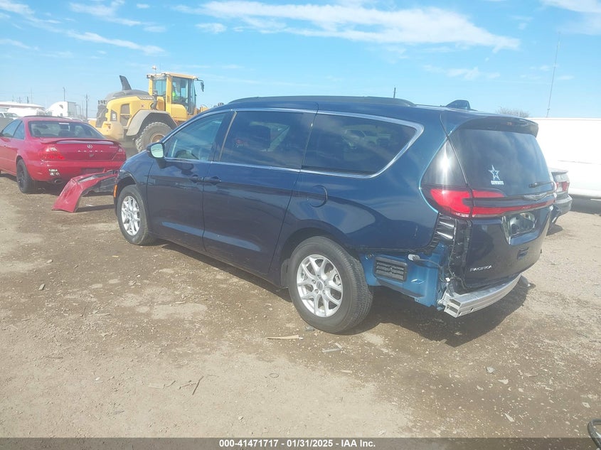 2022 CHRYSLER PACIFICA VIN: 2C4RC1BG0NR165025
