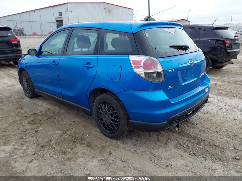 2007 TOYOTA MATRIX VIN: 2T1KR32E17C662811