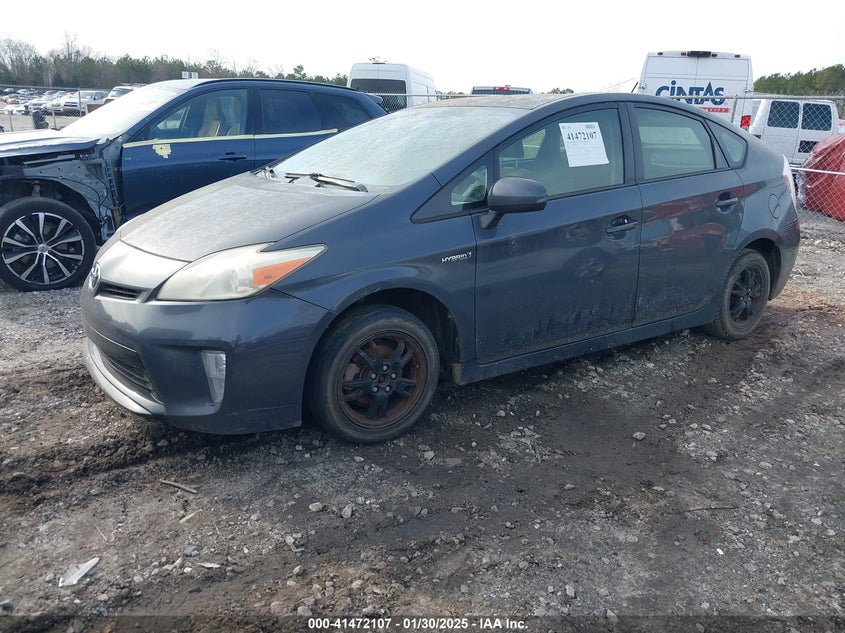 2012 TOYOTA PRIUS VIN: JTDKN3DU8C1554863