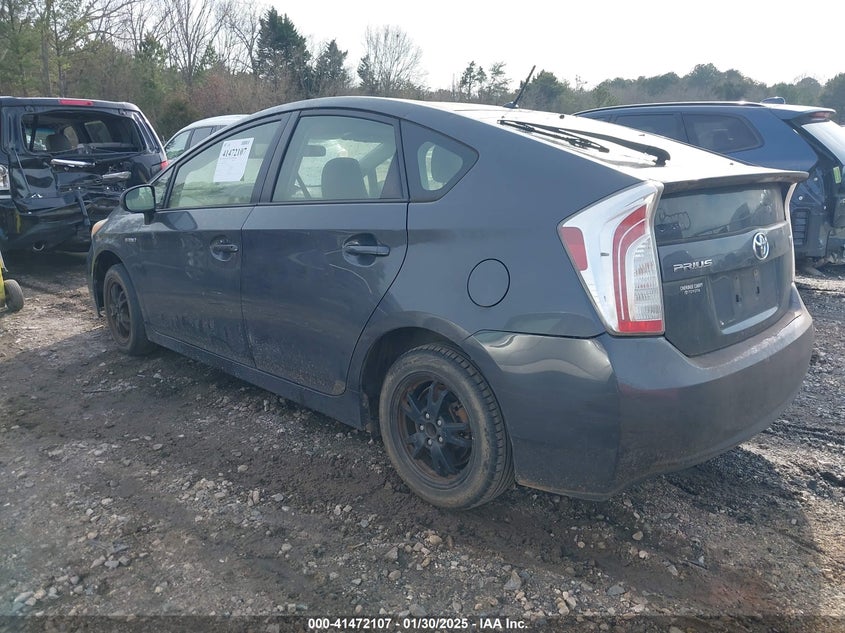 2012 TOYOTA PRIUS VIN: JTDKN3DU8C1554863