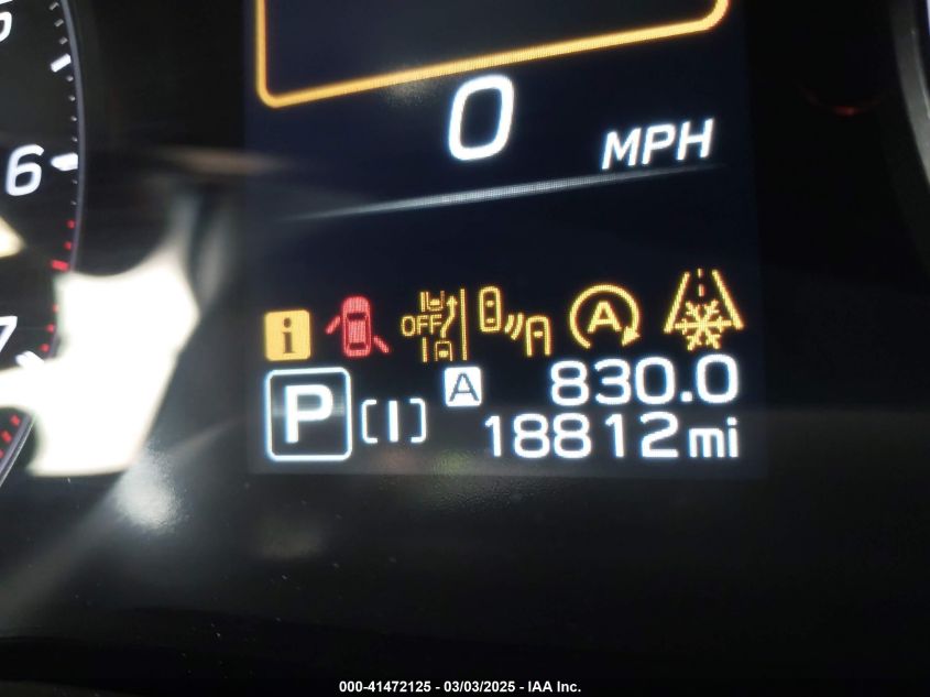 2024 Subaru Crosstrek Premium VIN: JF2GUADC1RH236122 Lot: 41472125