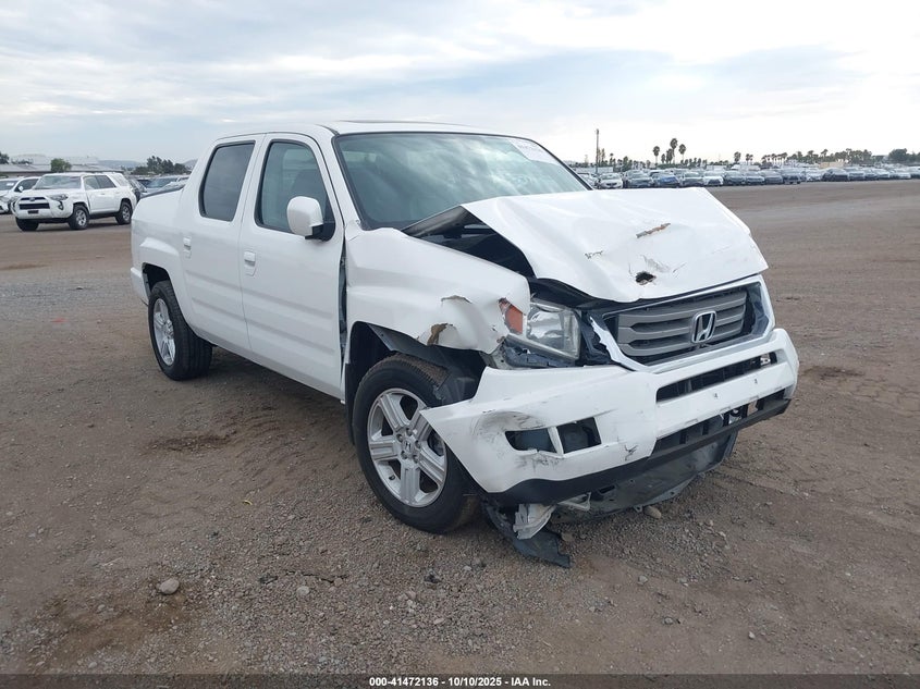 2014 HONDA RIDGELINE RTL - 5FPYK1F57EB001037